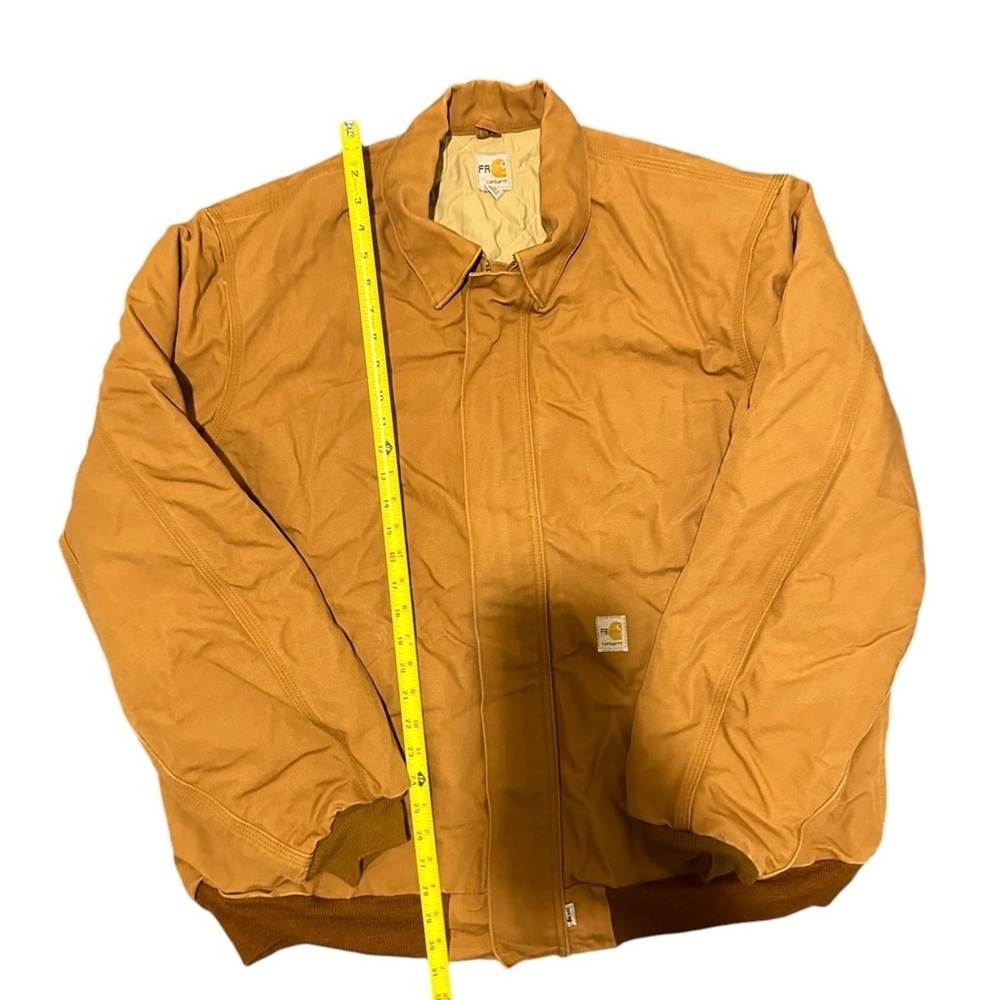 Carhartt men orange jacket, size XL, pre -owned, gently used